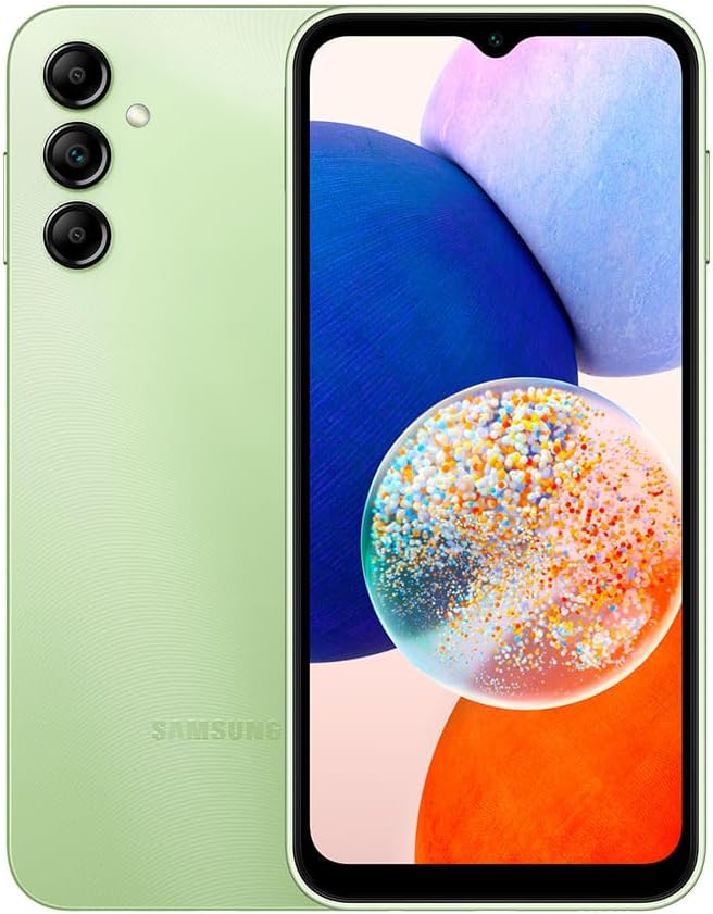 Samsung-Galaxy-A14-128GB-5G-Wi-Fi-Tela-6.6-Dual-Chip-4GB-RAM-Camera-Tripla-Selfie-13MP-Bateria-de-5000mAh Melhores Smartphones 5G: 3 Modelos que Vale a Pena Conferir