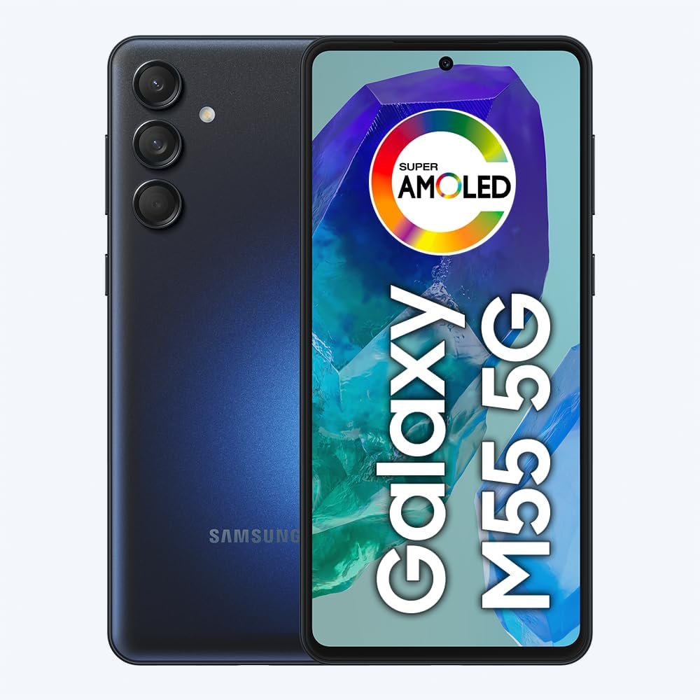 Samsung-Galaxy-M55-5G 4 Melhores Smartphones Samsung de 256GB 8GB Ram: Potência e Armazenamento Ideal