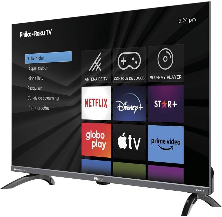 Smart-Philco-TV-32 Smart TV 32” Philco Roku TV Led Dolby Audio: Um Review Completo