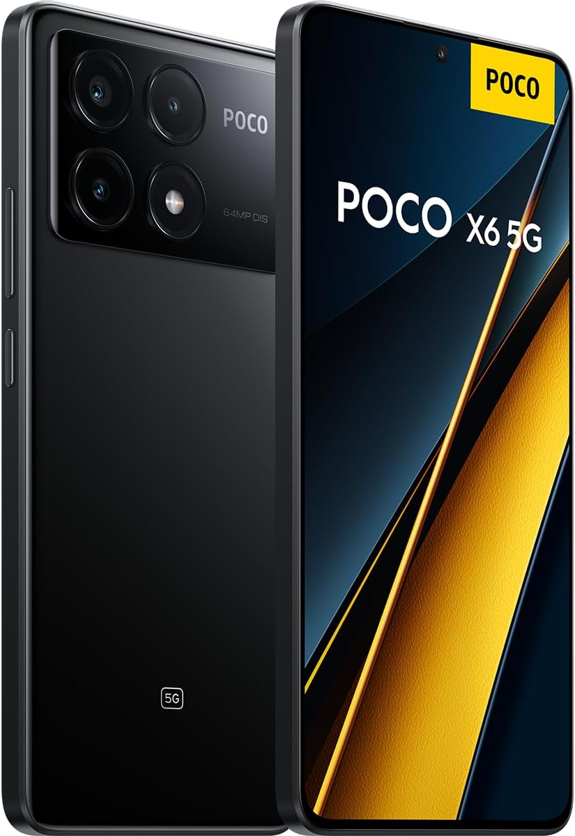 Smartphone-Xiaomi-POCO-X6-Pro-5G-8GB256GB-NFC-Dimensity-8300-Ultra-64MP-camera-tripla-67W-120Hz-AMOLED Melhores Smartphones 5G: 3 Modelos que Vale a Pena Conferir