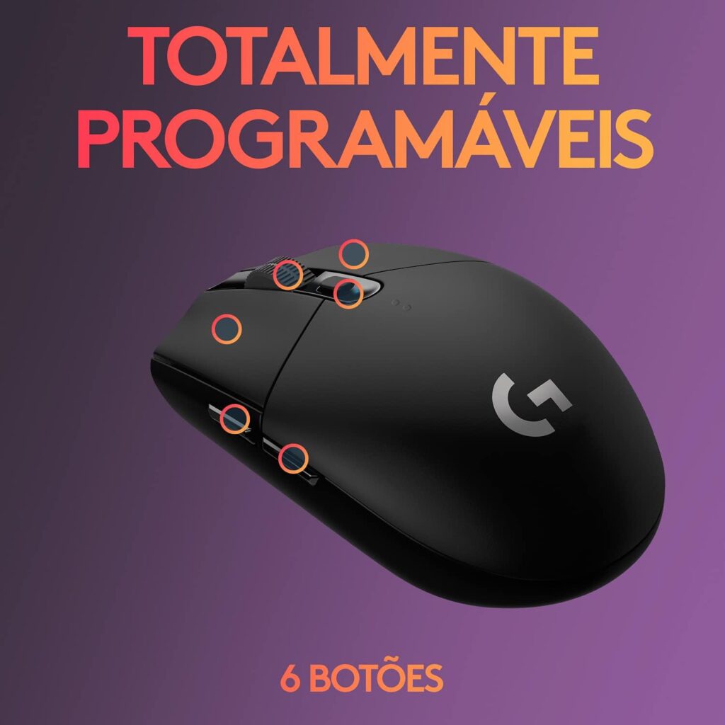 Logitech-G305-1024x1024 Mouse Gamer Logitech G305 Sem Fio Review Completo