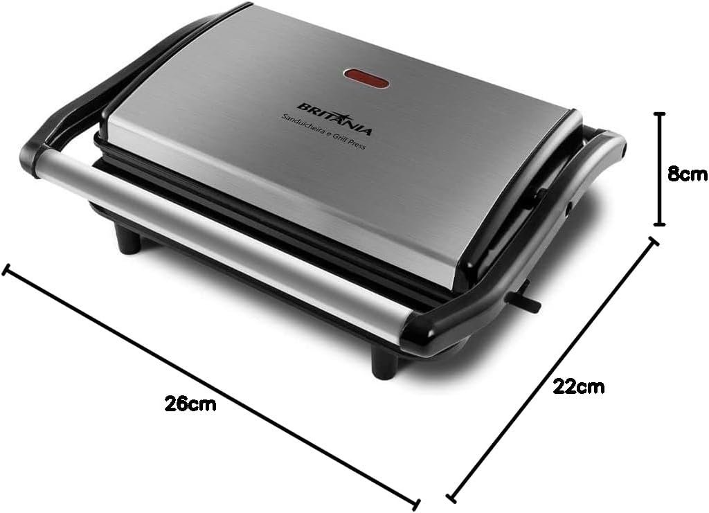 grill-e-sanduicheira Britânia Sanduicheira e Grill – Será que é boa?