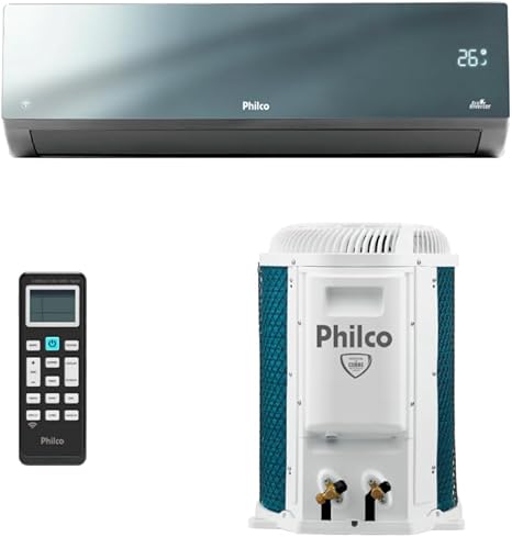 Ar-Condicionado-Split-Inverter-Philco-Espelhado-18000-Btus-Quente-e-Frio Ar Condicionado Split Inverter Springer Midea Xtreme Save Connect 12000 Btus: Vale a Pena ?