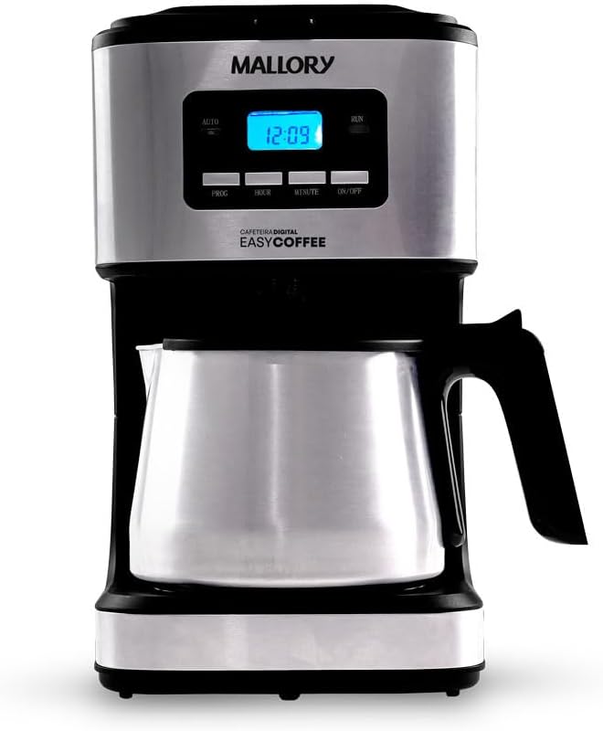 Cafeteira-Mallory-Easy-Coffee-–-Programavel-Jarra-Inox-32-Xicaras-Filtro-Reutilizavel Cafeteira Elétrica Electrolux é Boa? Descubra Aqui