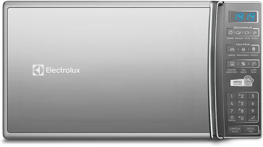 Micro-ondas-Electrolux-27L-cor-Inox O Chuveiro Eletrônico dos Seus Sonhos é Possível? Ducha Intense Black 7.800w FAME