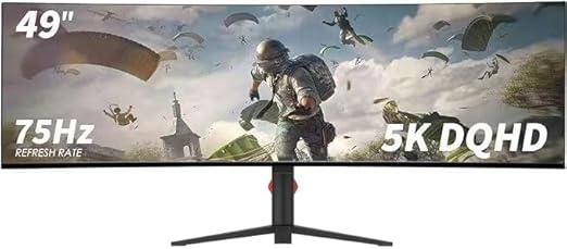 YOGAES-Monitor-de-Jogos-Ultrawide-de-49-Polegadas-Dual-QHD-5120x1440-IPS-Curvo5K-Monitor-de-49-Polegadas-5K.-HDR-400-Alto-falantes-Integrados-USB-CCompativel-com-VESA-100x100mm-G-SYNC-75hz <h1>Monitor Gamer Samsung Odyssey OLED G9 49: Vale a Pena?</h1>