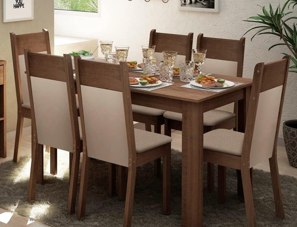 Conjunto Sala de Jantar 6 lugares