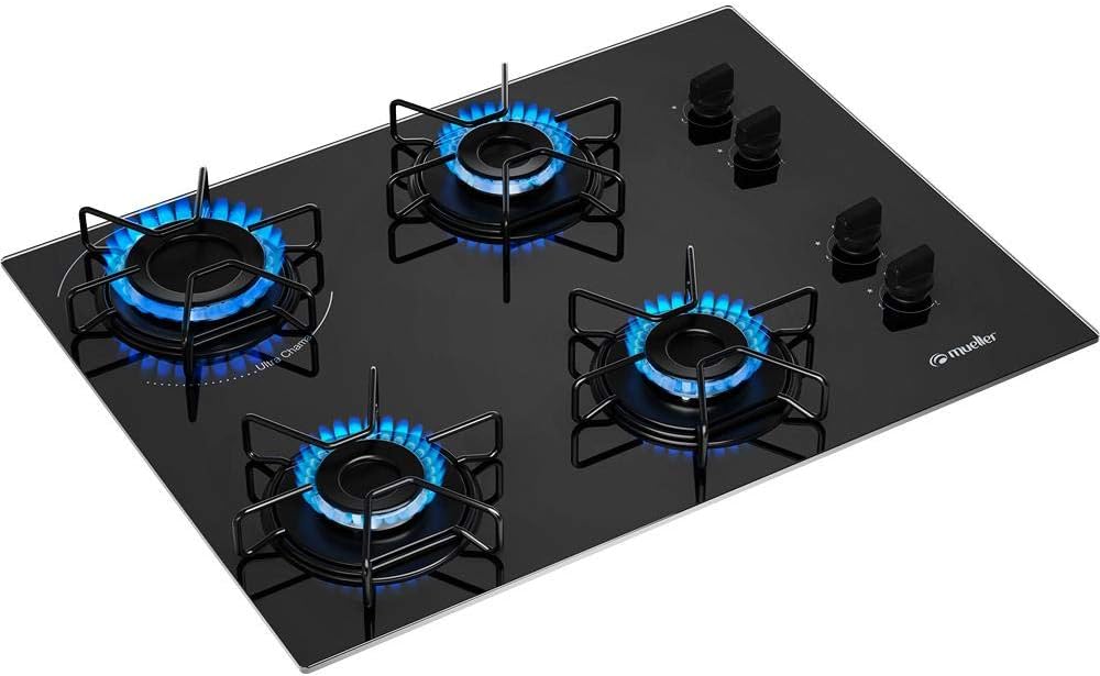 Cooktop-Mueller-4-Bocas-com-Queimador-Ultra-Chama-Mcg114bg1 Fischer Cooktop 4 Bocas a Gás 2025: Melhor Custo-Benefício?