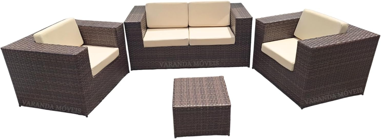 Sofa-Para-Varanda-Jogo-Area-Externa-Varanda-Jardim-Moveis-Argila Conjunto Sofá Namoradeira Madeira San Mantino 2025: O Conjunto Perfeito para Seu Espaço Existe?