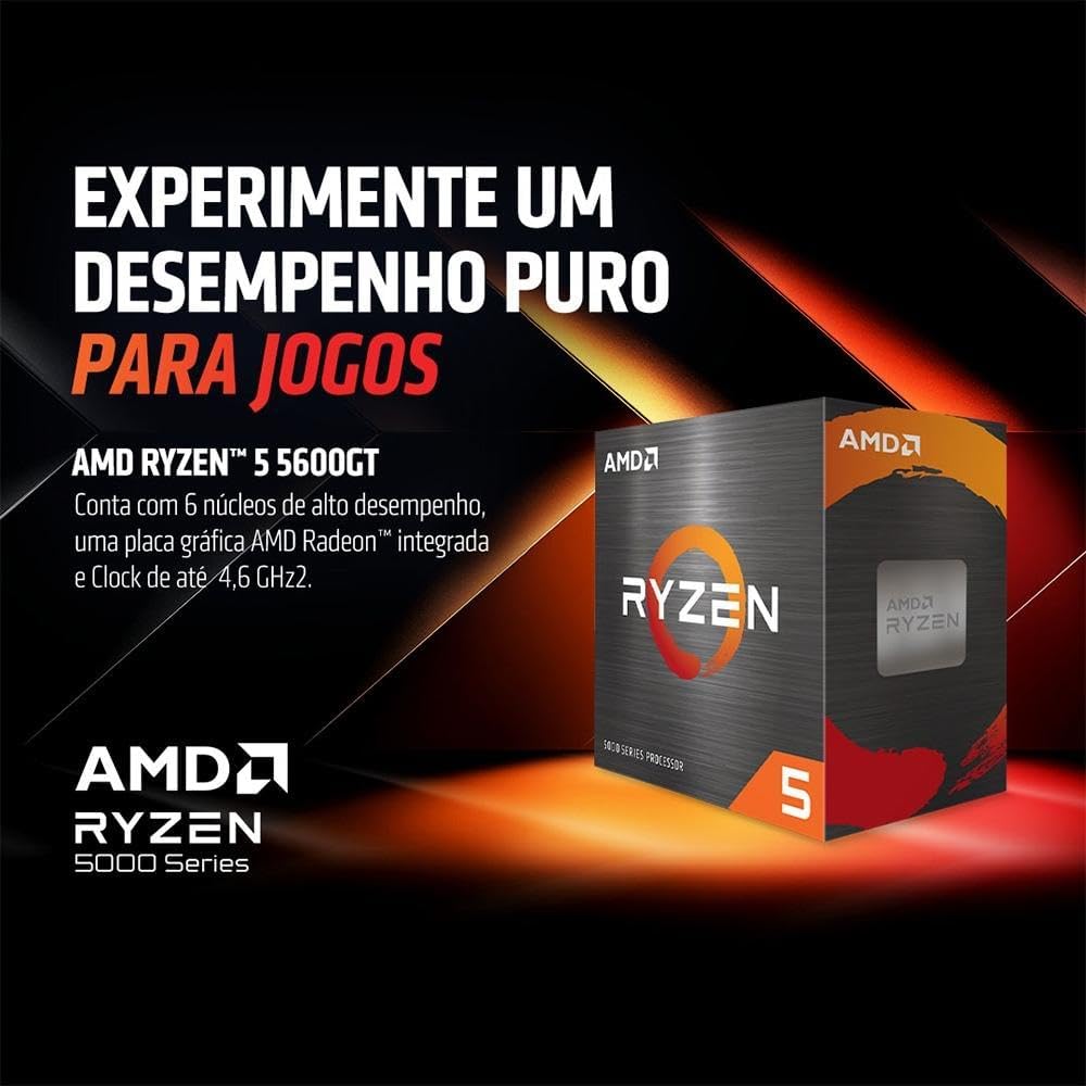 AMD-Ryzen-5 PC Gamer 5600GT 2025: Melhor Custo-Benefício do Brasil?
